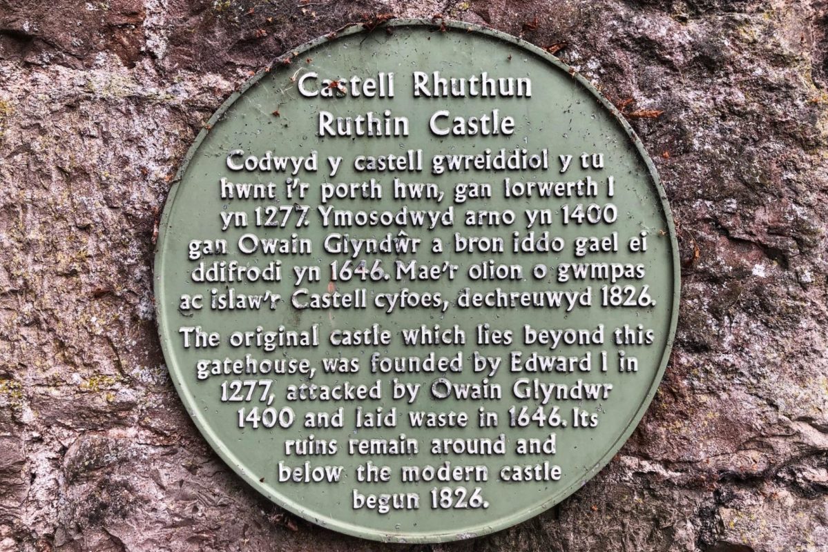 1282 Ruthin Castle History Ruthin Castle Hotel And Spa 1171